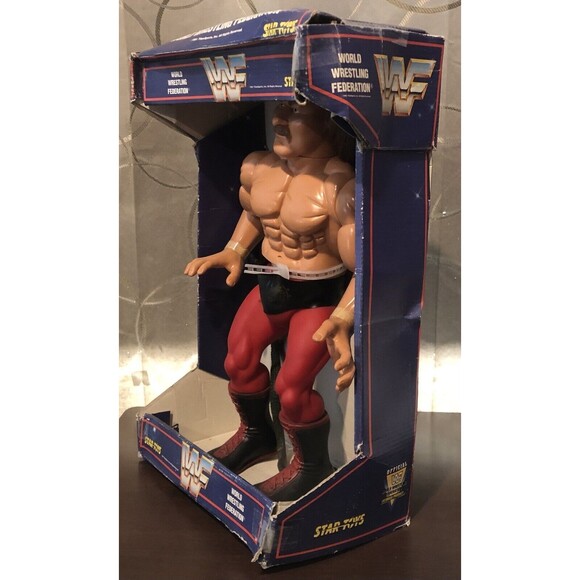 WWF Jake The Snake Roberts Star Toys Wrestling Superstar Figure Toy Vintage 15" - Picture 8 of 14